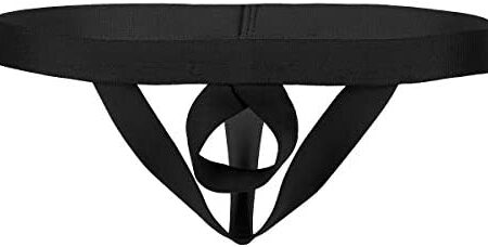 iiniim Mens Sexy Open Pouch Hole O Ring Lifter Enhancer Jockstrap G-String T-Back Thongs Underwear