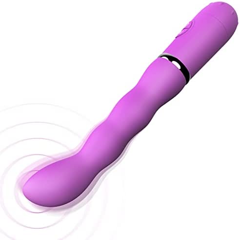 G Spot Vibrator Dildo Sex Toy, Dildo Vibrator Clitoral Stimulator with 10 Vibration Pattern, Vaginal Clitoris Anal Stimulation Climax Vibe Adult Sex Toys for Women or Couple by HBABY