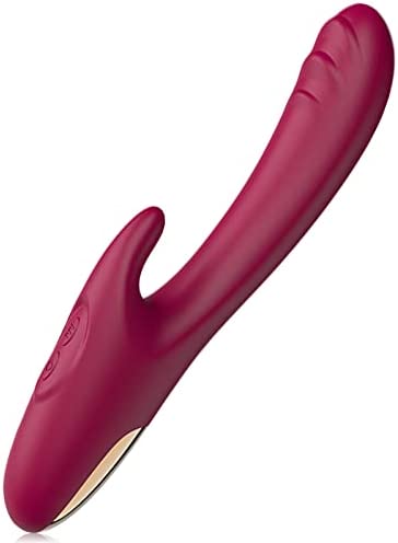 G-Spot Rabbit Vibrator Clitoris Stimulator - HBABY Silicone Vaginal Anal Dildo Massager for Women Masturbation, Powerful Waterproof Rechargeable Adult Sex Toys for Couples Beginners