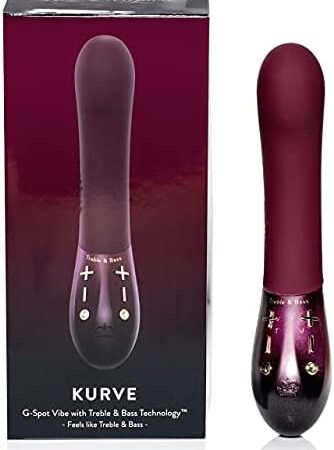 Hot Octopuss KURVE G-Spot Vibrator Electric Personal Massager & Stimulator Women's Toy Soft Silicone Gel Tip Perfect Tension Relief 100% Waterproof