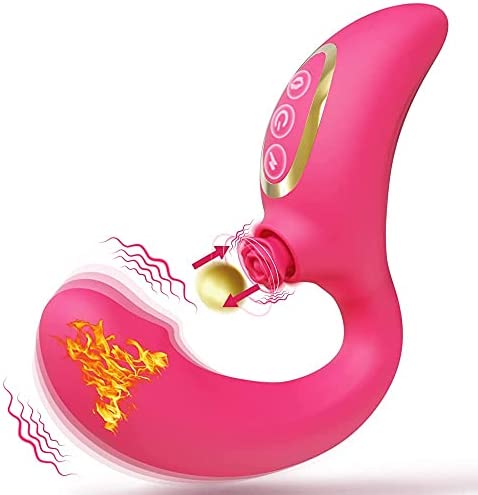 Flapping G Spot Vibrator Adult Sex Toys for Women, Heating Clitoral Vibrator Vibrating Dildo Sex Toys4women with 5 Slapping & 10 Vibrating Modes, Clitoralal Stimulator Vibratorters for Woman Couples