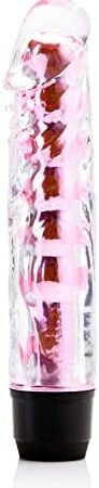 Pillow Talk Adjustable Jelly Vibrating Dildo, 6.5 Inches