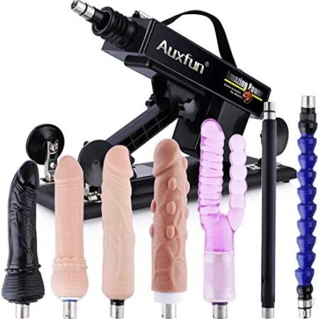 AUXFUN Sex Machine for Men, Women and Couples, Speed Adjustable Love Machine, Portable Machine Gun (for Women)