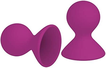 Kinx Dual Masseuse Silicone Nipple Suckers, Pack of 2