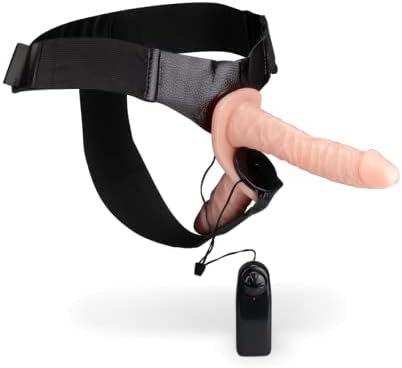 LOVE AND VIBES - Vibrating Lifelike Double Strap on Dildo