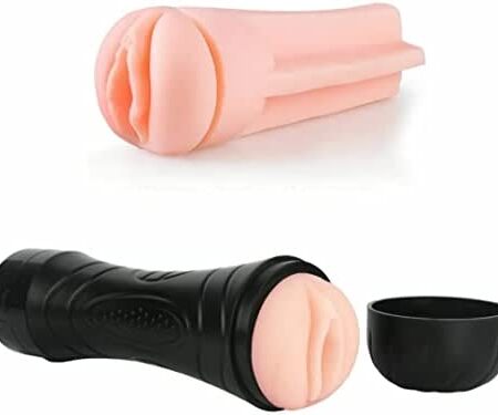 Male Mastuabors-Masturbator Sex Toys for Men. Sex Toy with 3D Vagina, TPE Pocket Pussy, Fleshlght-Like Male Stimulation, Erotic Adult Toys for Male Sex Toys. Pocket Pusey for Men